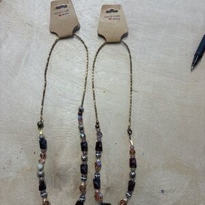 Handcrafted Necklaces made from 4 vintage necklaces. $20 each